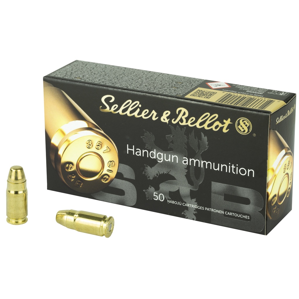 Sellier & Bellot S&B 357SIG 140GR FMJ 50/1000