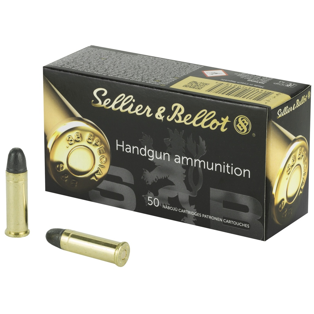 Sellier & Bellot S&B 38SPL 158GR LRN 50/1000