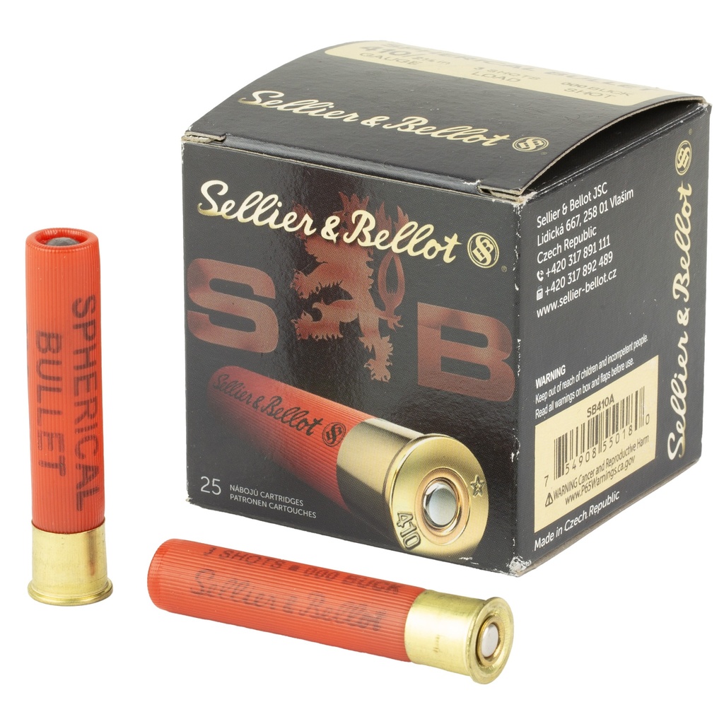 Sellier & Bellot S&B 410 2.5" 000 BUCK 25/500