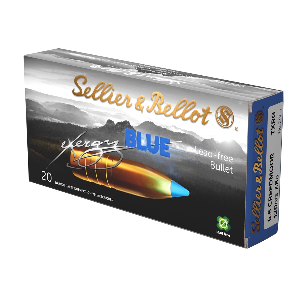 Sellier & Bellot S&B EXERGY BLU 6.5CM 120GR 20/500