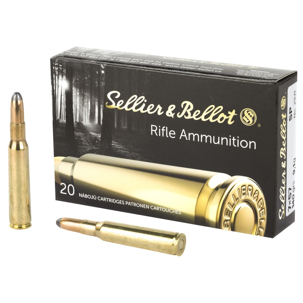 Sellier & Bellot S&B 7X57 140GR SP 20/400