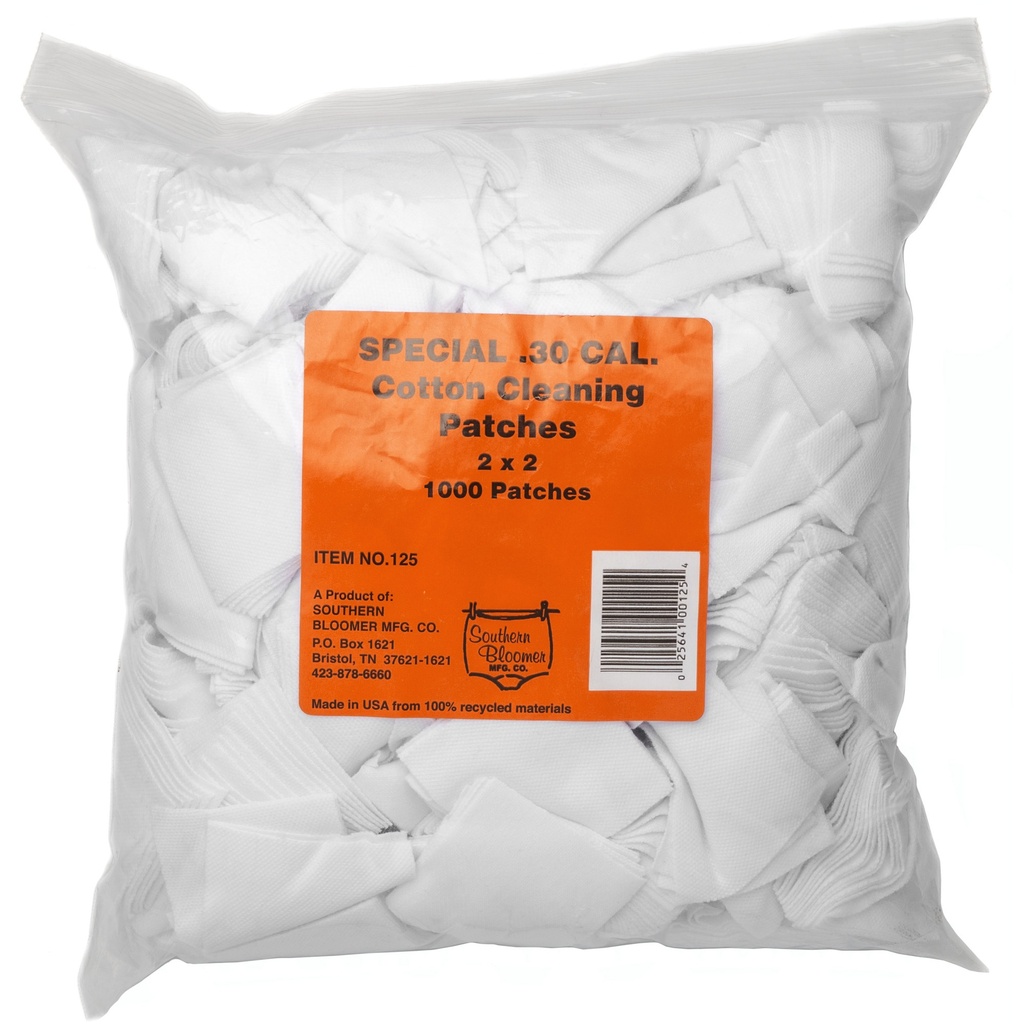 Southern Bloomer STHRN BLMR SPL 30CAL 2X2" 1000/BAG