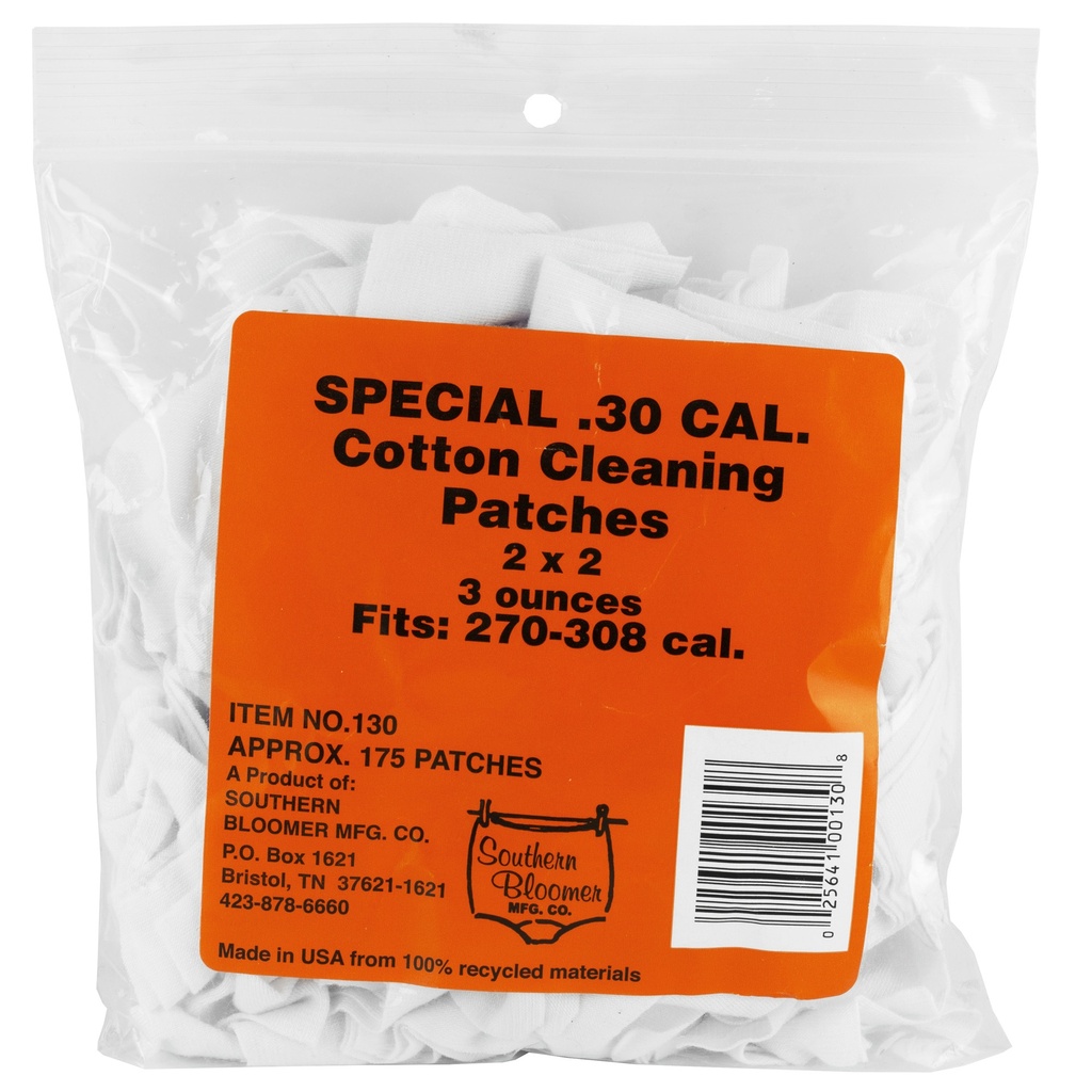 Southern Bloomer STHRN BLMR SPL 30CAL 2X2" 130/BAG