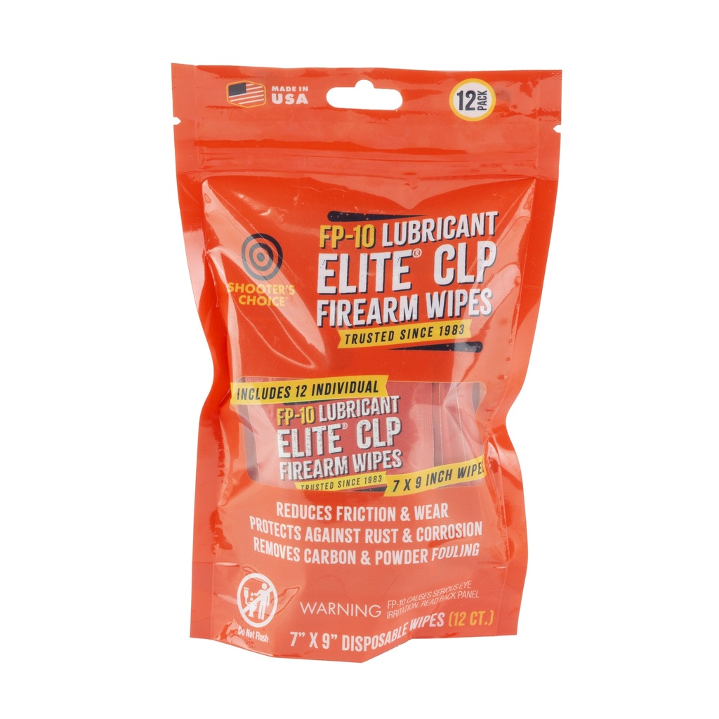 Shooter's Choice SHOOTERS CHOICE FP-10 WIPES 12PK