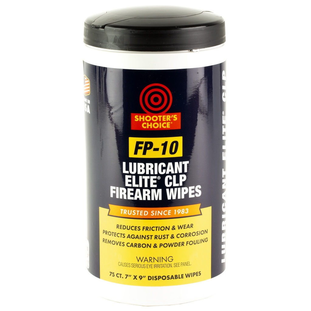 Shooter's Choice SHOOTERS CHOICE FP-10 CLP WIPES 75CT
