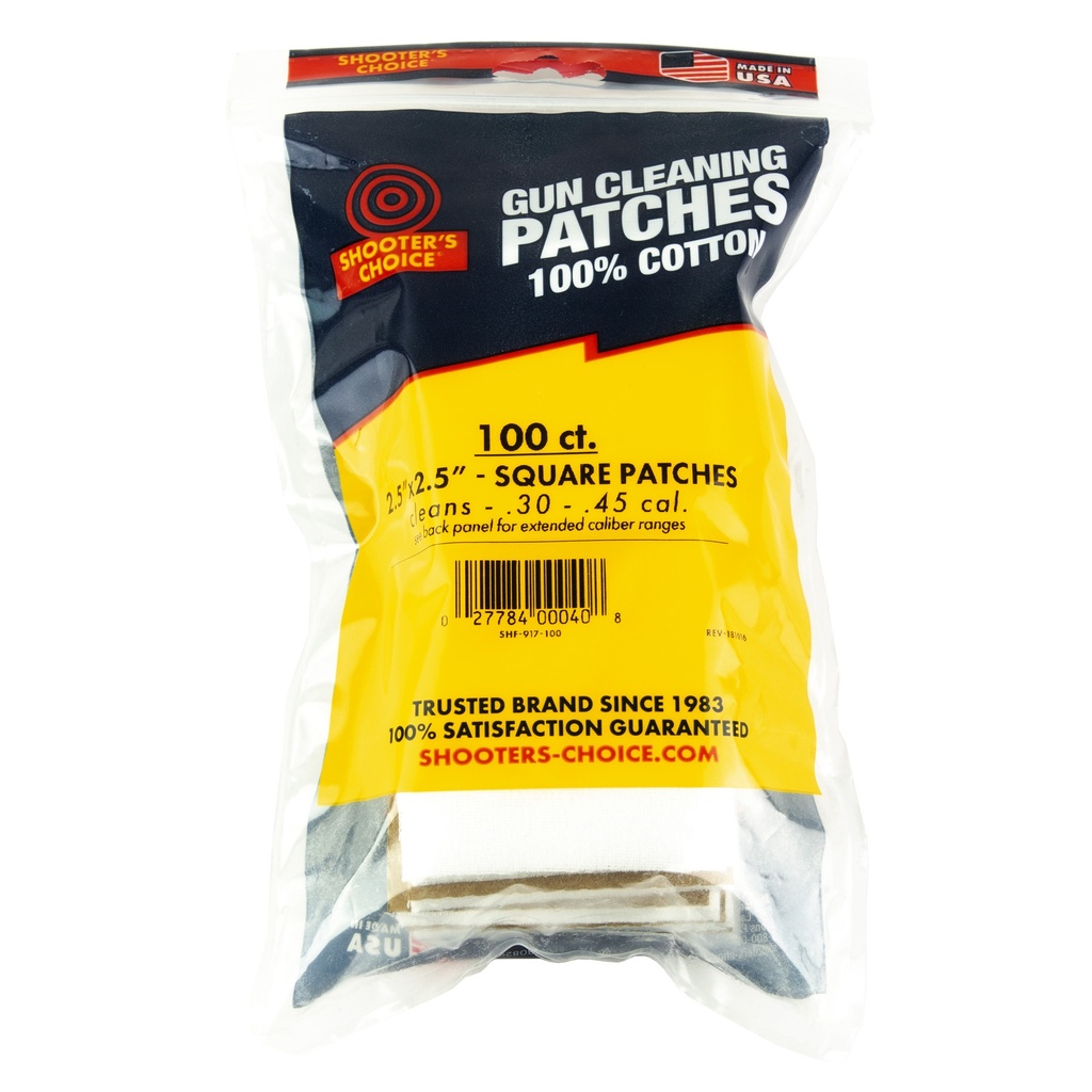 Shooter's Choice SHOOTERS CHOICE 100PK 2.5" PATCH