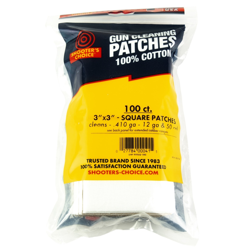 Shooter's Choice SHOOTERS CHOICE 100PK 3" PATCH