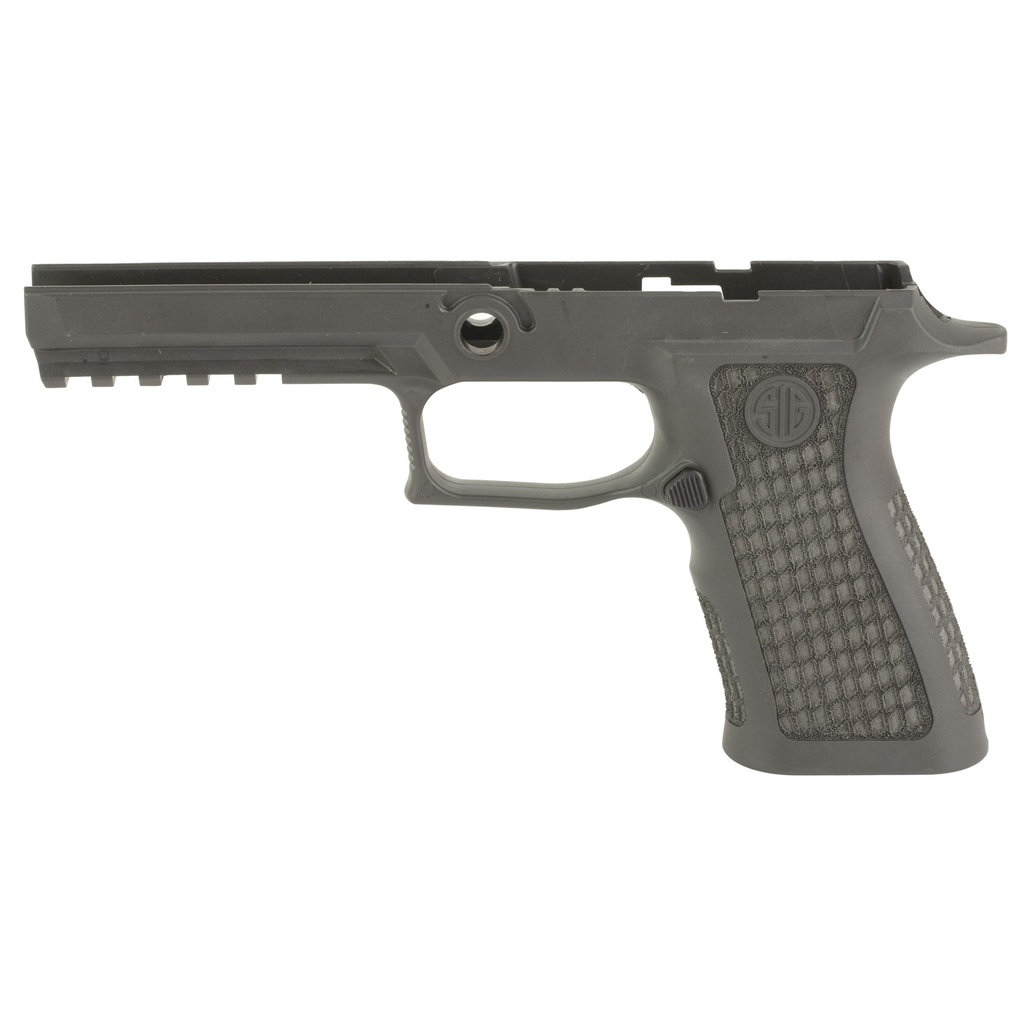 SIG GRIP MOD P320F 9/40 MED LTXG GRAY