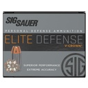 SIG AMMO 380ACP 90GR JHP 20/200