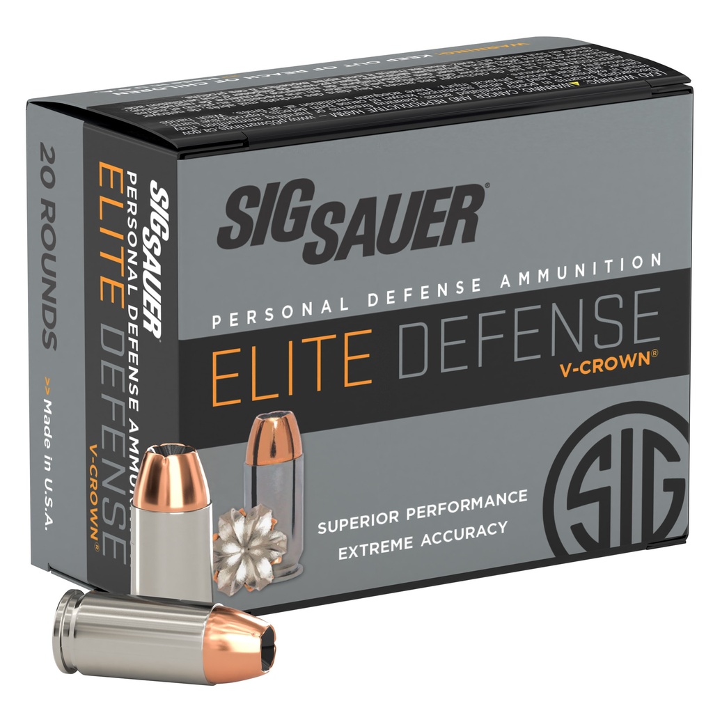 SIG AMMO 40SW 180GR JHP 20/200