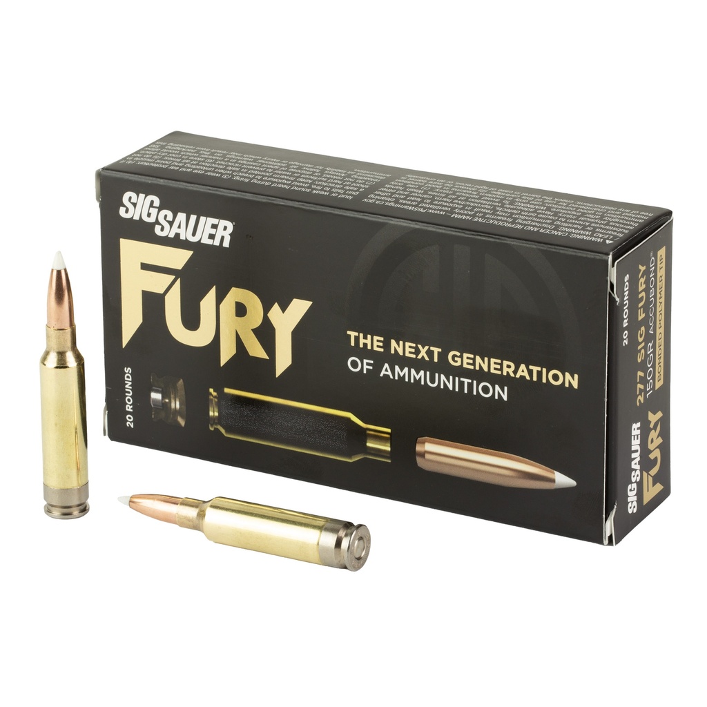 SIG AMMO 277 FURY AB 150GR 20/200