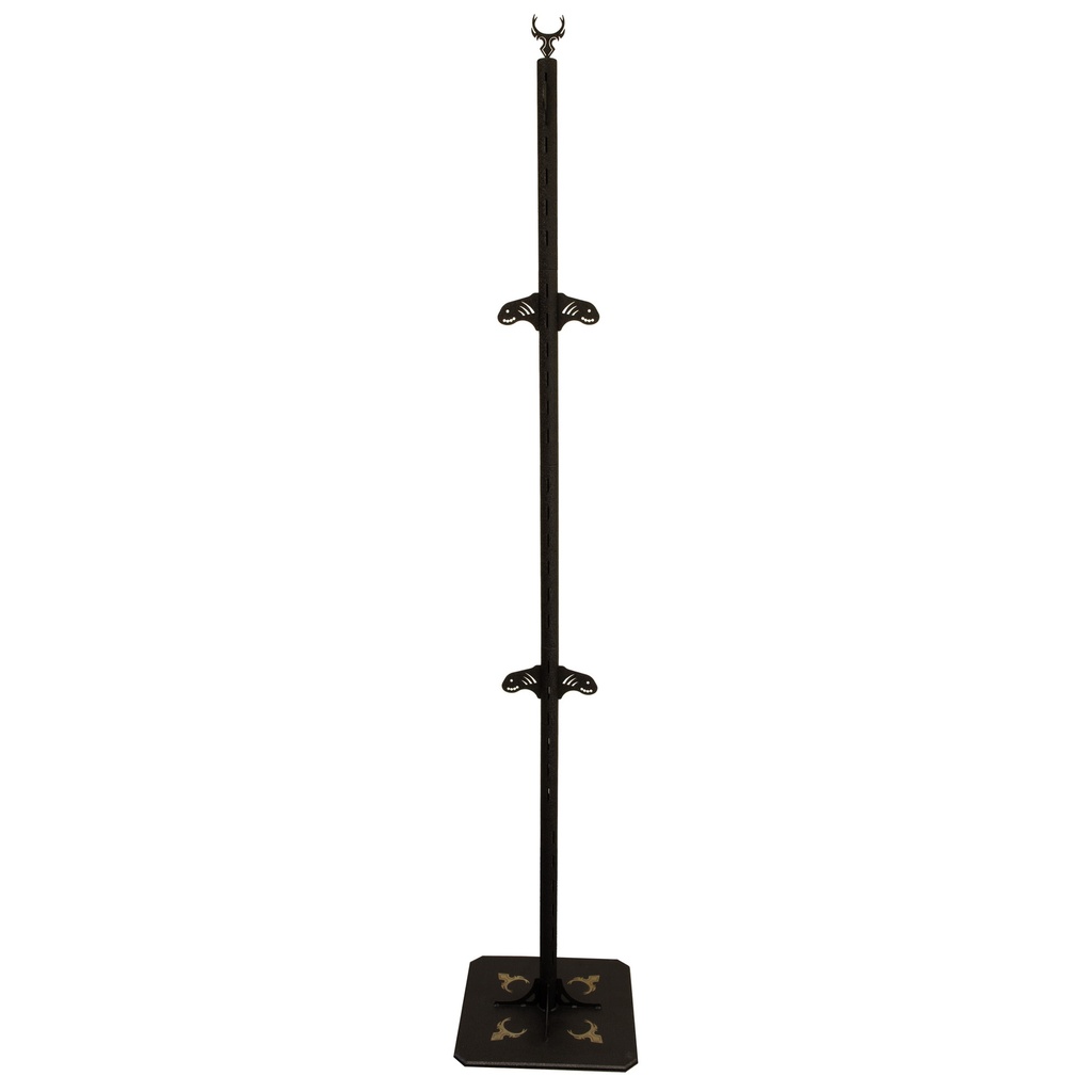 SKULL HOOKER TROPHY TREE BLACK