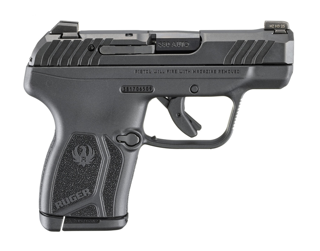 Ruger LCP MAX 380ACP BLK 10+1 SAFETY
