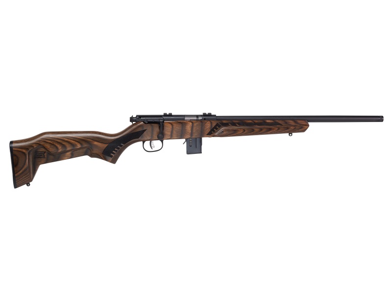 Savage Arms 93 BOLT 22MAG BL/BRN 18" THREADED BARREL