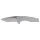 SOG AEGIS FLK 3.25" DROP PT SILVER
