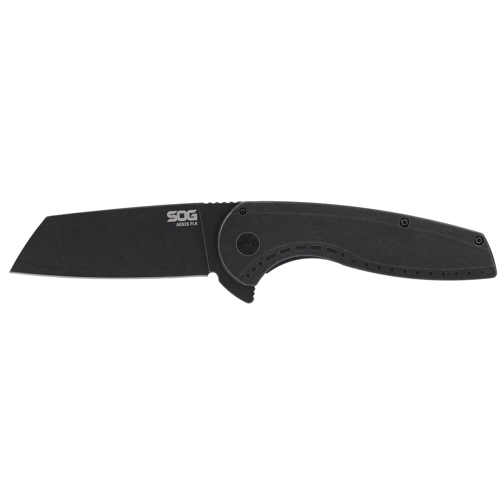 SOG AEGIS FLK 3.25" WHARNCLIFFE BLACK