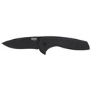 SOG AEGIS FLK 3.25" DROP PT BLACK