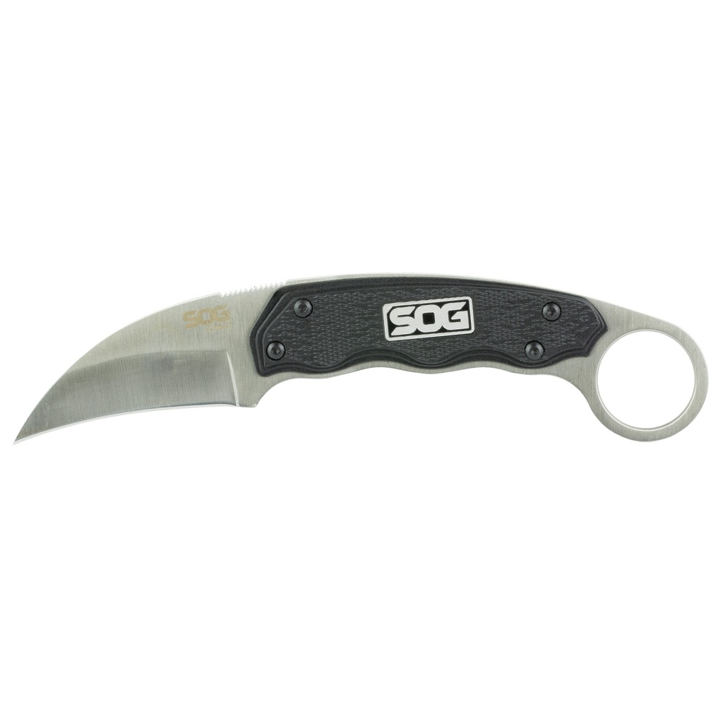 SOG GAMBIT BLACK 2.58" W/SHEATH