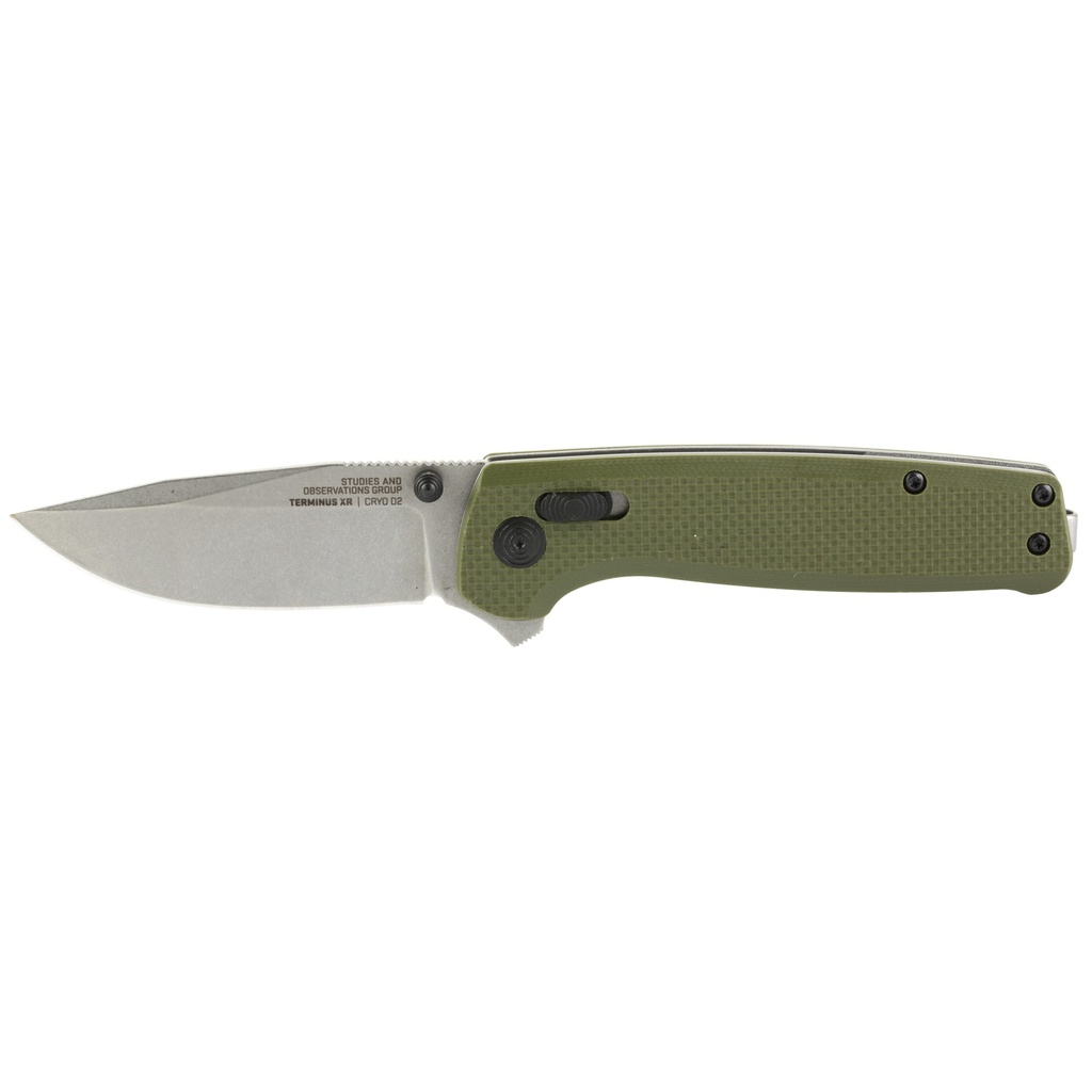 SOG TERMINUS XR G10 OLIVE DRAB 2.95"