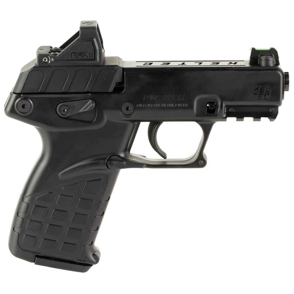 Keltec P17 22LR 16+1 BLACK/BLACK THREADED BARREL PKG