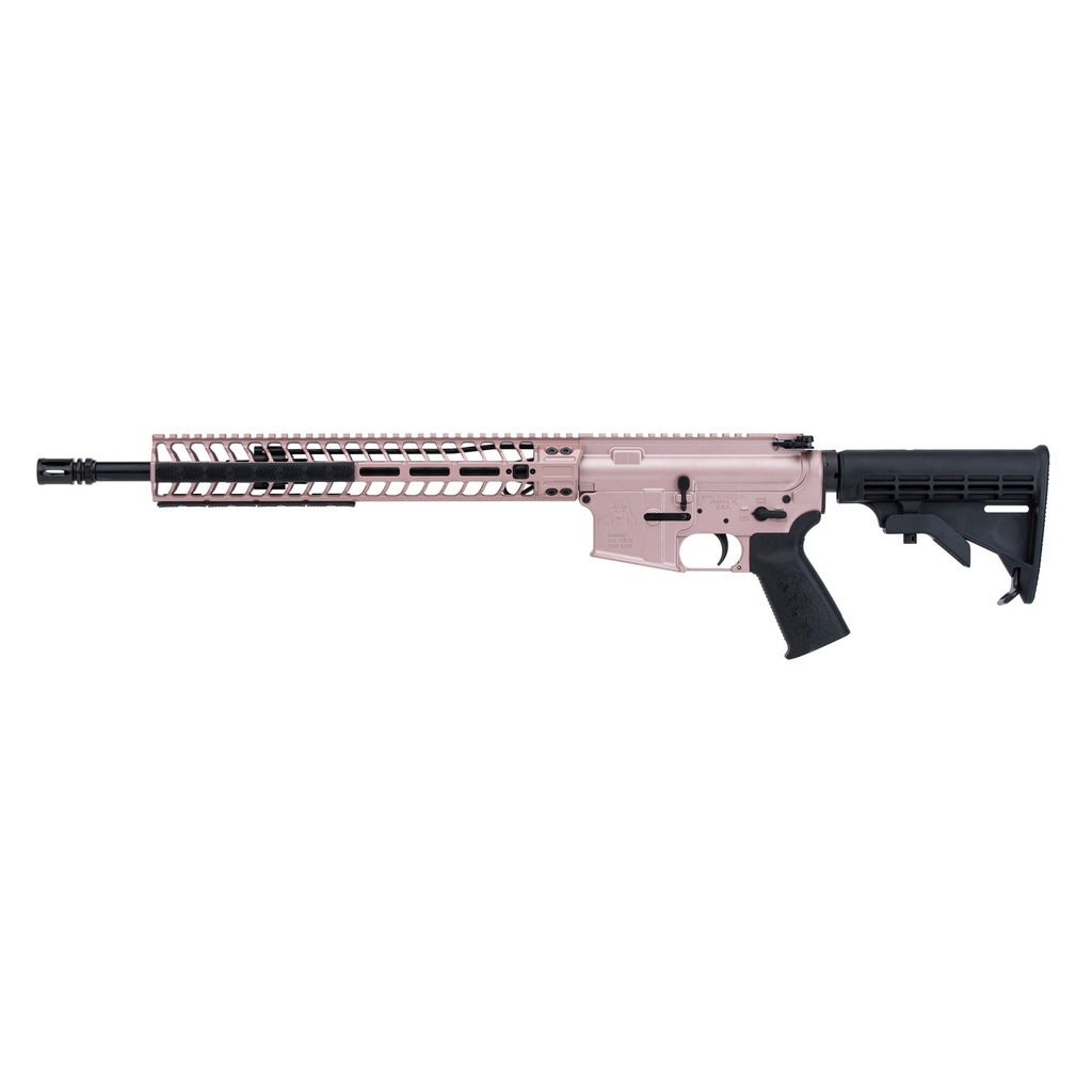 SPIKE'S RIFLE 556 16" MD MLOK ROSE GOLD
