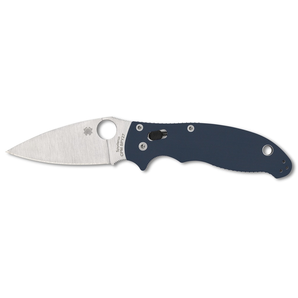 SPYDERCO MANIX2 G-10 3.37" BLUE