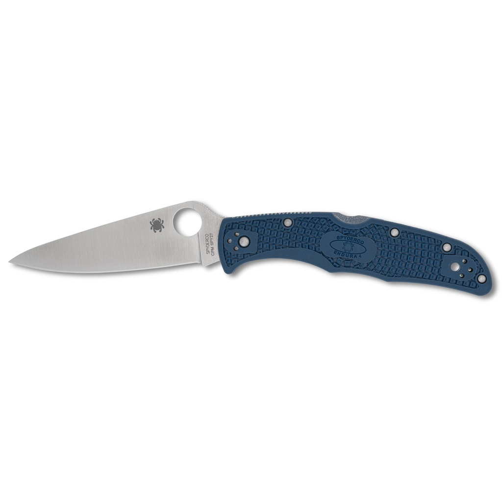 SPYDERCO ENDURA 4 CPM 3.8" CBLT BLUE