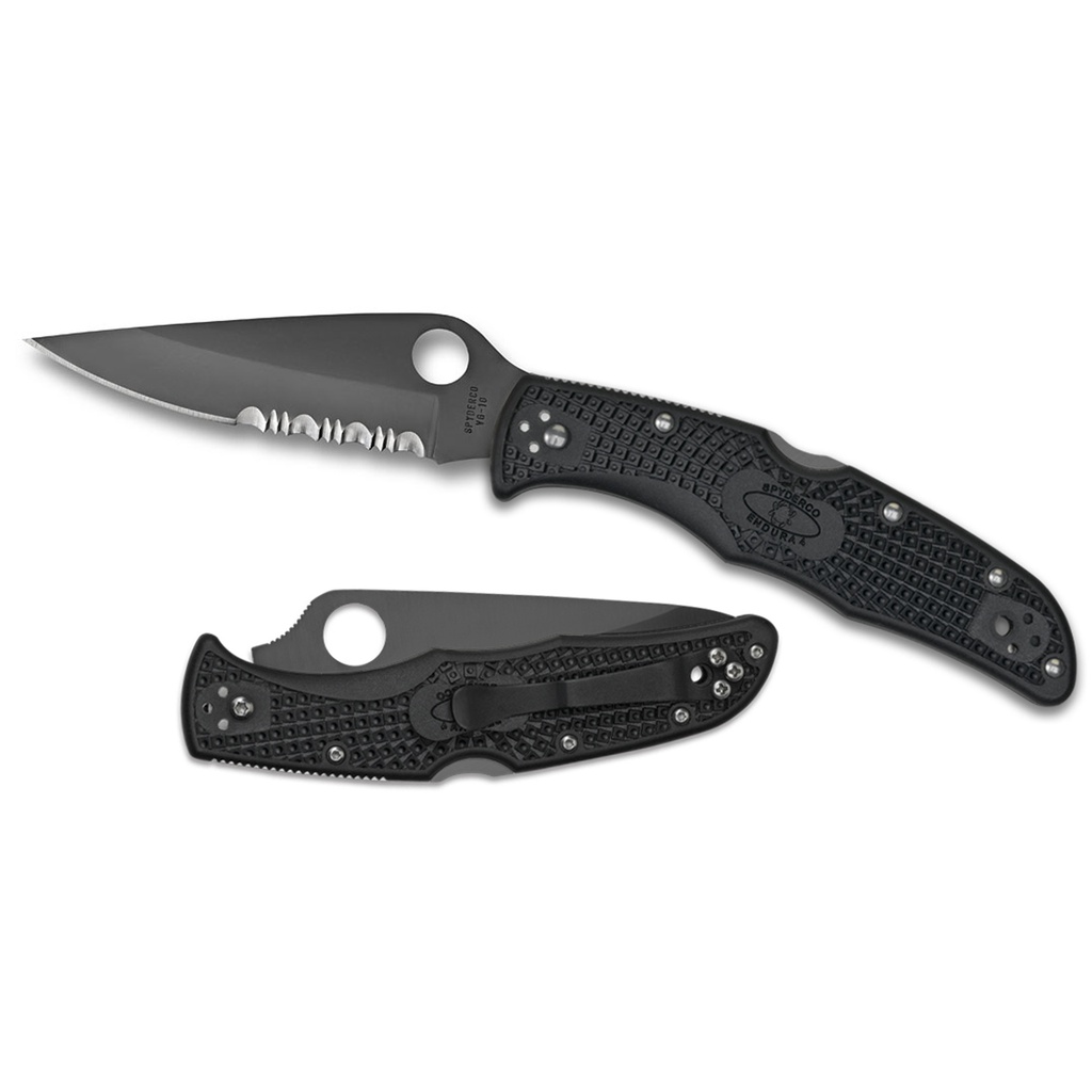 SPYDERCO ENDURA 4 NYLON CMBO/BLACK BLD