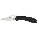SPYDERCO DELICA4 BLACK FFG PLAINEDGE