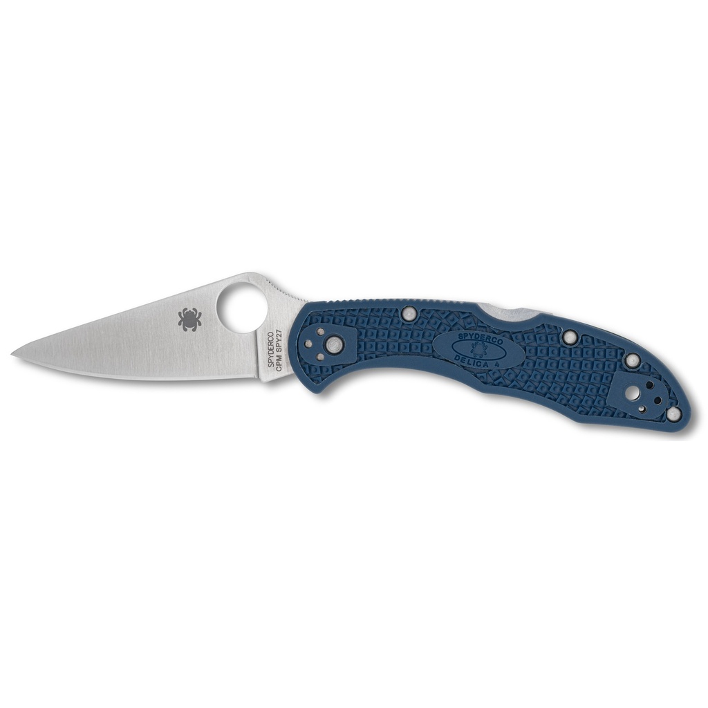 SPYDERCO DELICA 4 CPM 2.9" CBLT BLUE