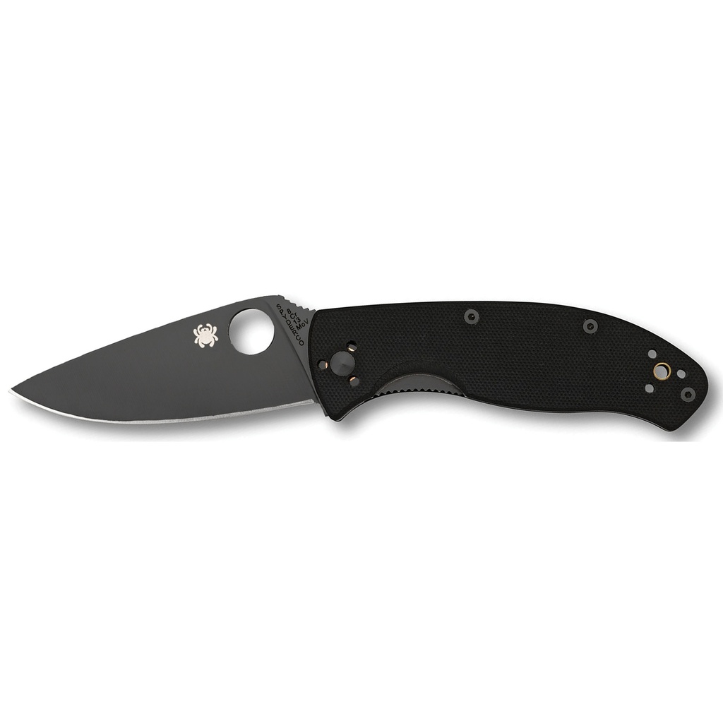 SPYDERCO TENACIOUS G-10 PLAIN BLACK