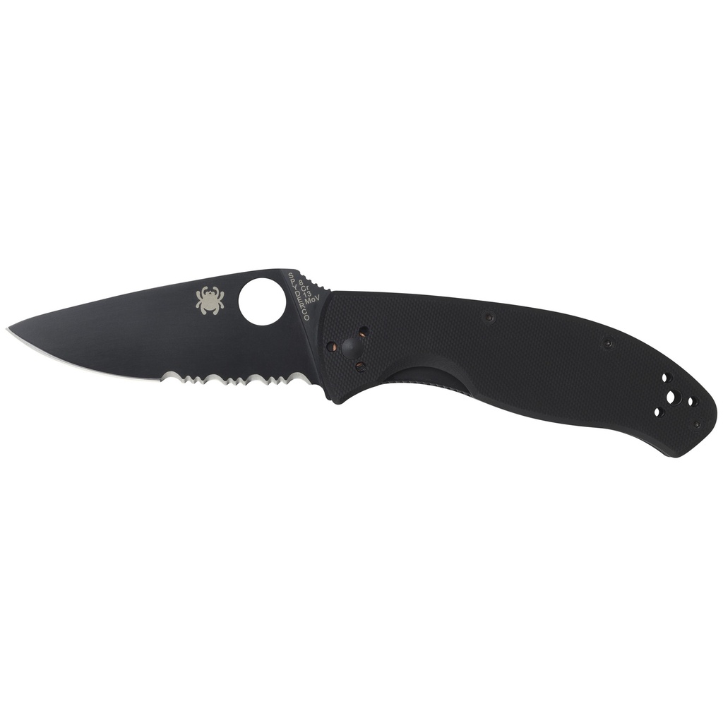 SPYDERCO TENACIOUS G-10 COMBO BLACK