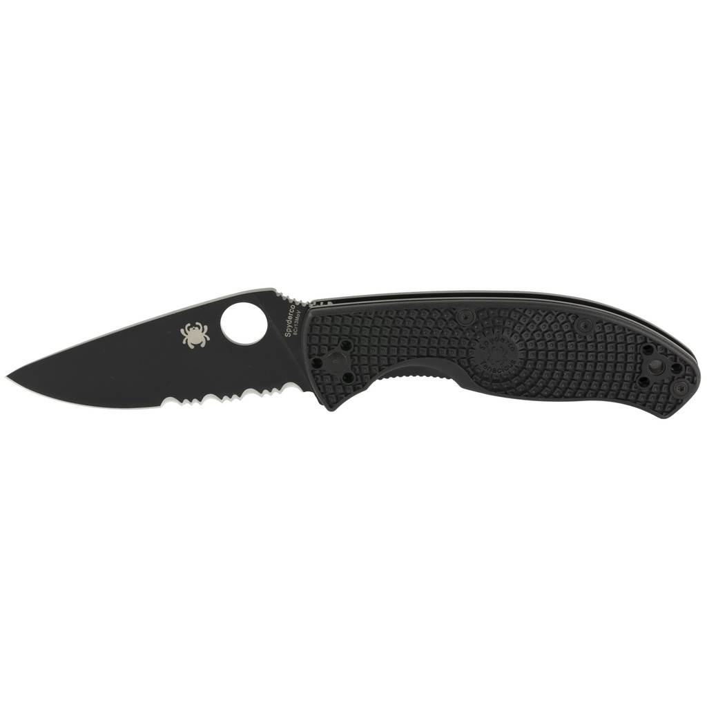 SPYDERCO TENACIOUS LTWGHT 3.39" BLACK