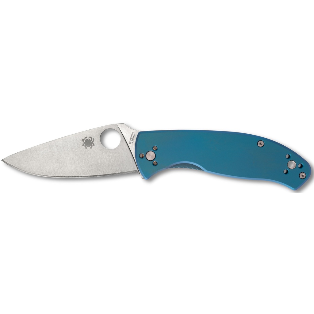 SPYDERCO TENACIOUS TI 3.35" BLUE/SLV