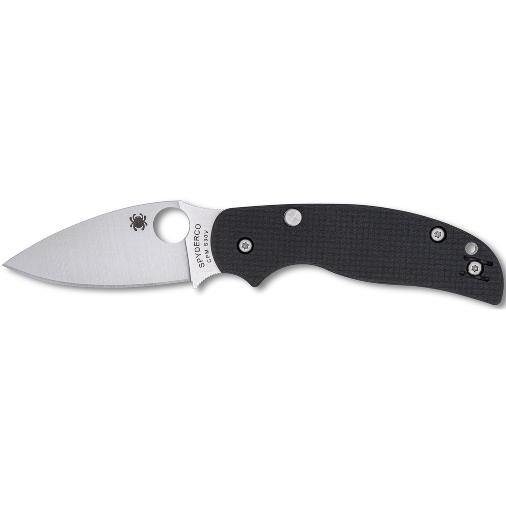 SPYDERCO SAGE 6 BUTTON CMP LCK BLACK