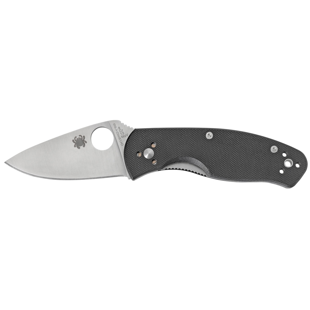 SPYDERCO PERSISTENCE BLACK G10 PLAIN