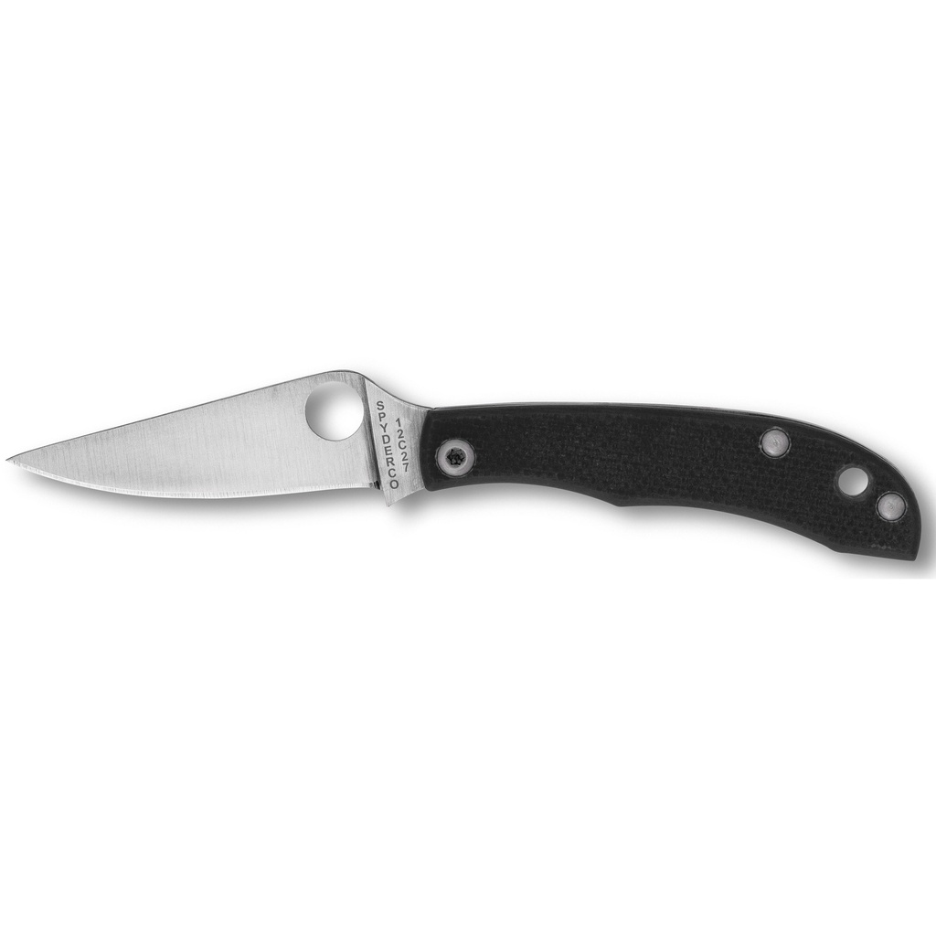 SPYDERCO HONEYBEE G-10 1.68" BLACK