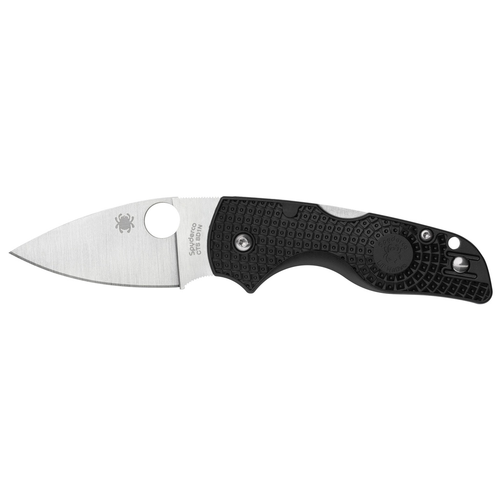 SPYDERCO LIL NATIVE LW BLK/SLV