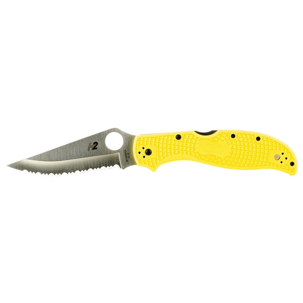 SPYDERCO STRTCH 2 XL LW SLT YELLOW SRTD