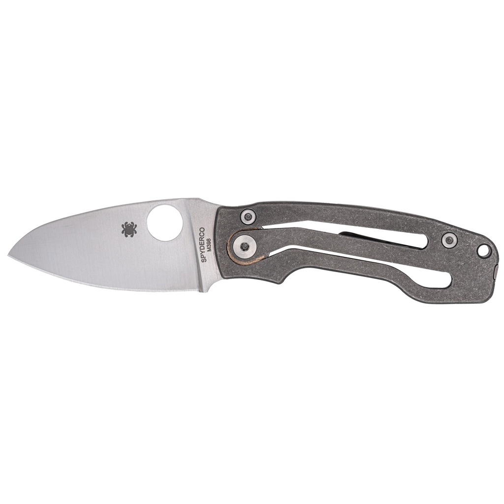 SPYDERCO PITS 2 SLIPIT TI 2.74" GRY