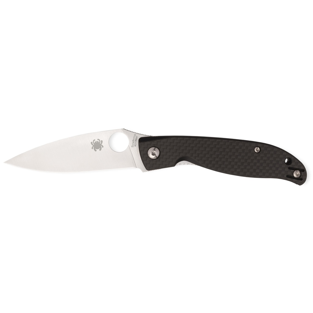SPYDERCO MANTRA 4 CF 3.34" BLACK/SILVER