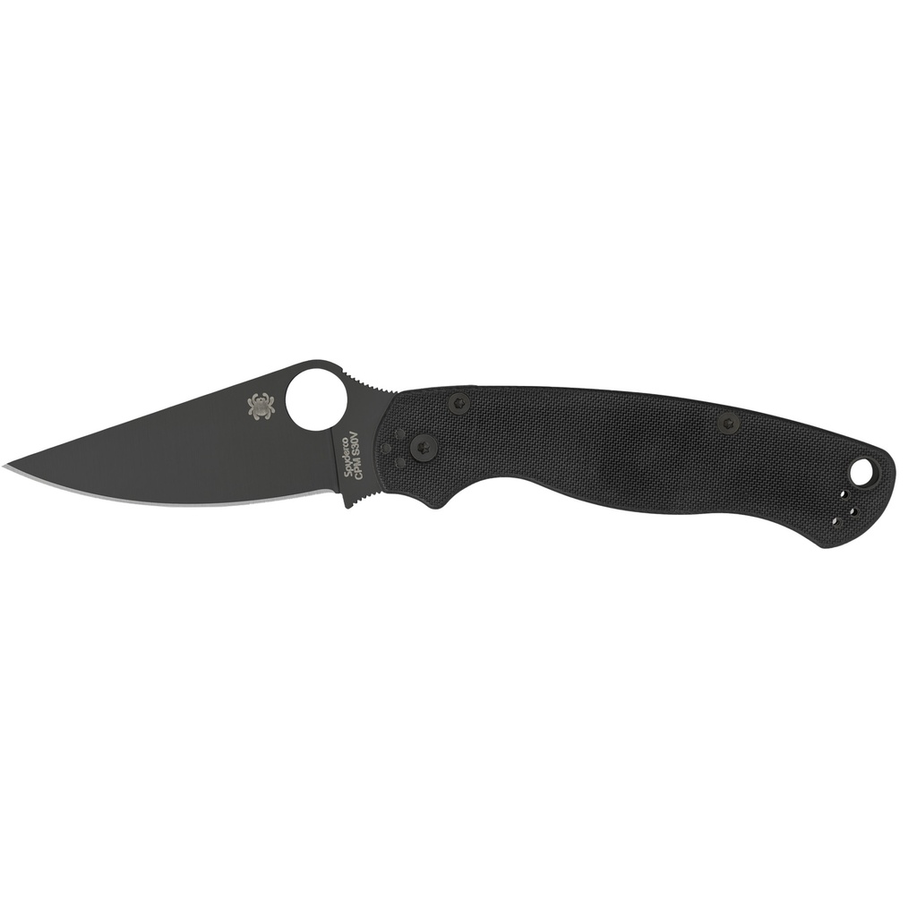 SPYDERCO PARA MILITARY 2 G10 BLACK BLD