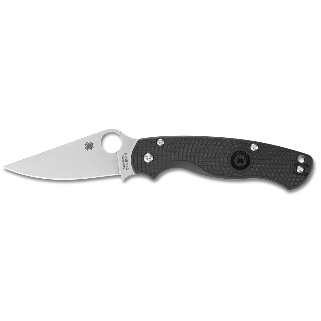 SPYDERCO PARA MILITARY 2 LW BLACK/SILVER