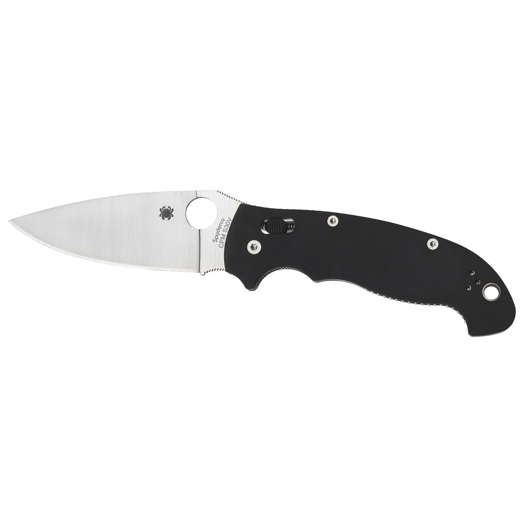 SPYDERCO MANIX 2 XL BLACK G10 PLNEDGE