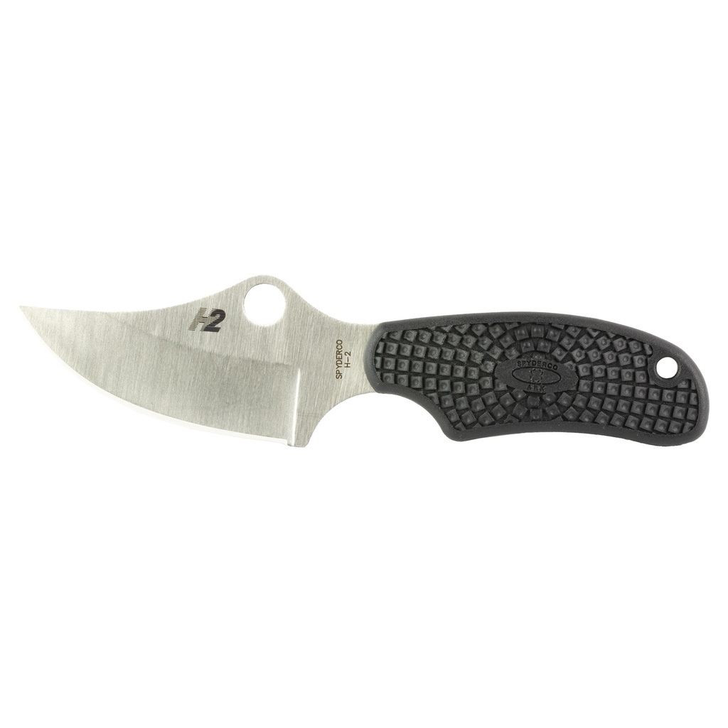 SPYDERCO ARK LTWT 2.56" BLACK W/SHEATH