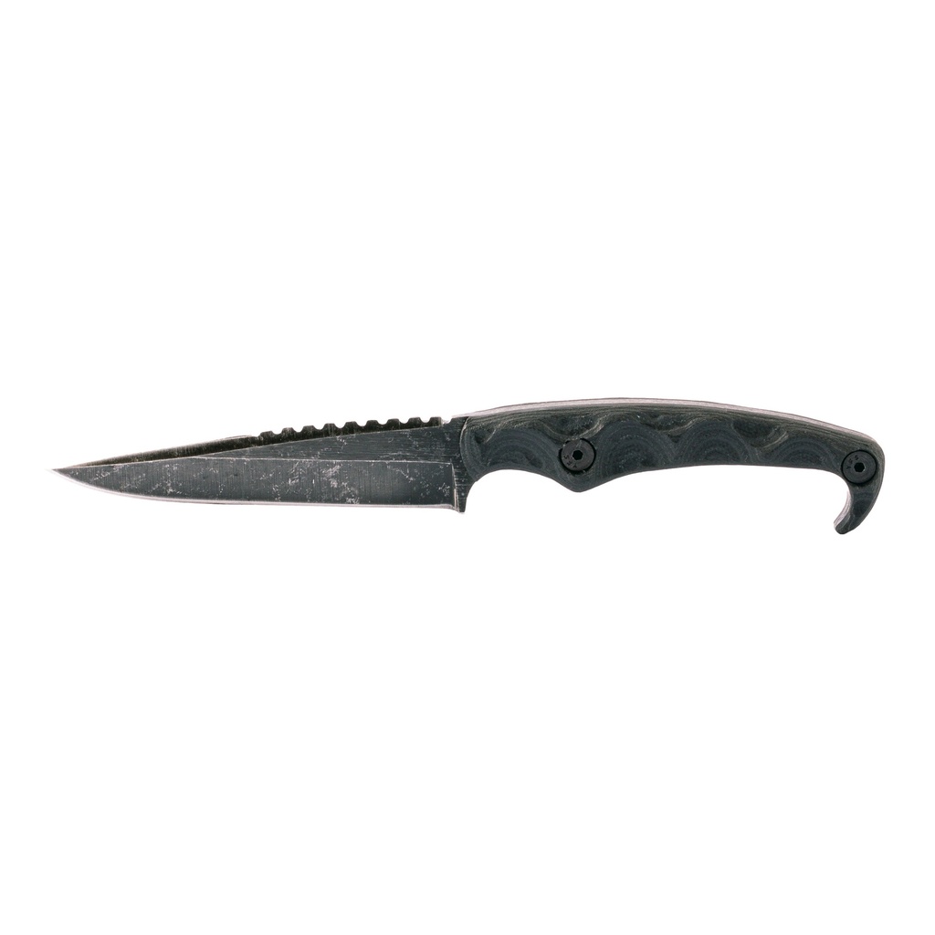 STROUP MK2 4" ACID ETCHED BLK W/STH