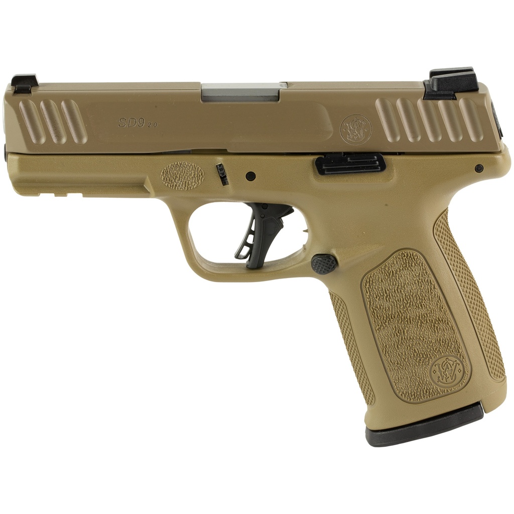 Smith & Wesson S&W SD9 2.0 9MM 4" 16RD FDE BUNDLE