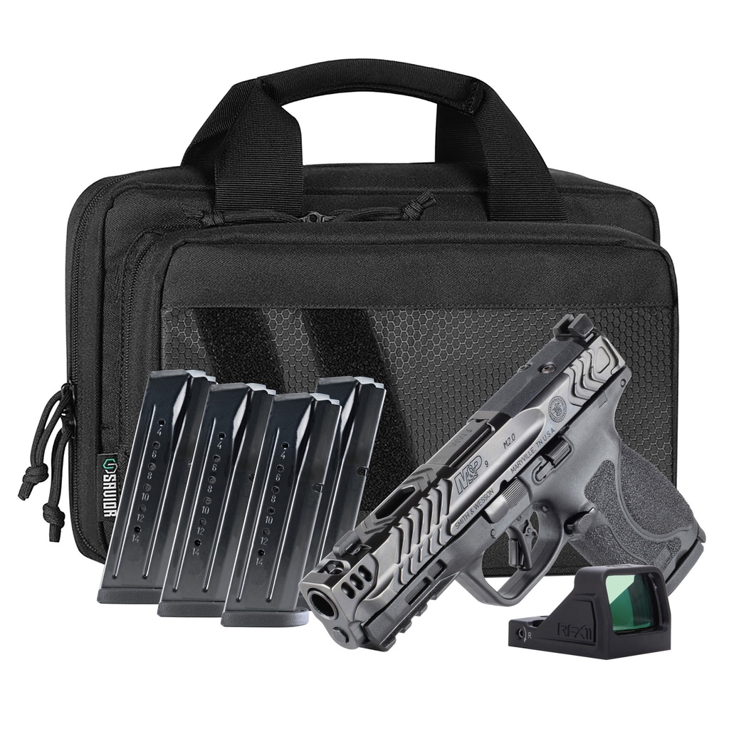 Smith & Wesson S&W PC M&P CARRY CMP 9MM 4.22" BNDLE