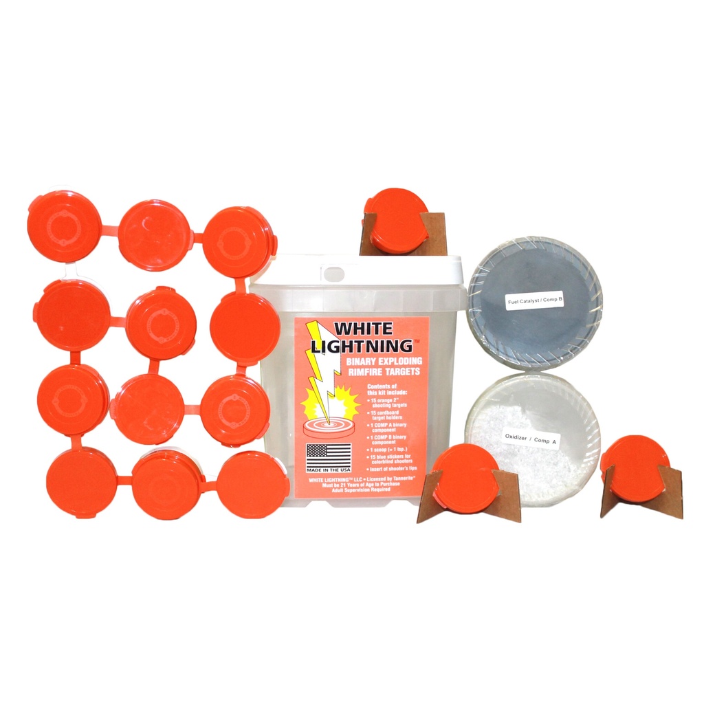 TANNERITE WHITE LIGHTNING TRGT KIT