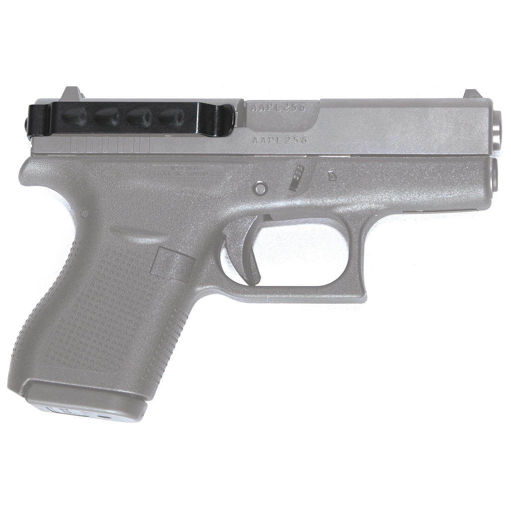 TECHNA CLIP FOR GLOCK 42 AMBI BLACK